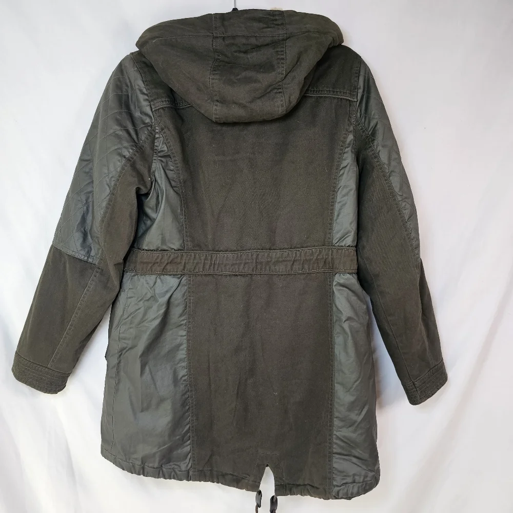 American Rag Green Utility Jacket‎ Durable Cotton Canvas Size M - Picture 2 of 10